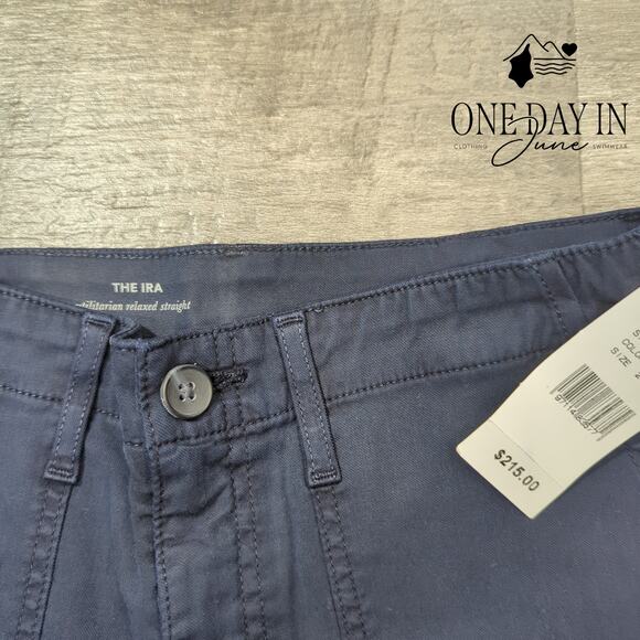 Adriano Goldschmied The Ira Utilitarian Relaxed Straight Pants Size 27 (4) - Picture 2 of 6